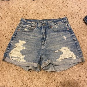 American Eagle mom shorts
